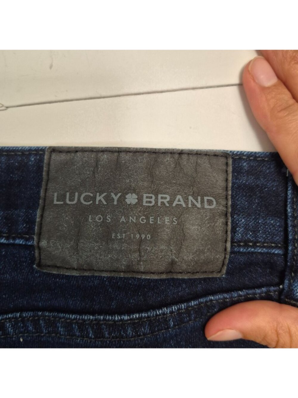 Lucky Brand Womens Lolita Bootcut Jeans Low Rise Size 8/29 Regular Dark Wash Den - Picture 8 of 8